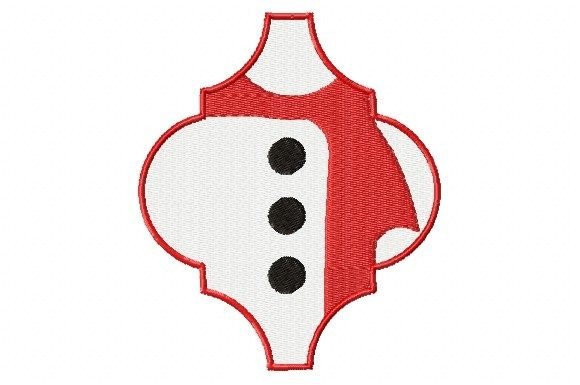 A Practical Review of the Christmas Snowman Arabesque Ornament Embroidery
