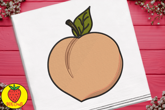 A Professional Seller's Take on the Cute Peaches Embroidery