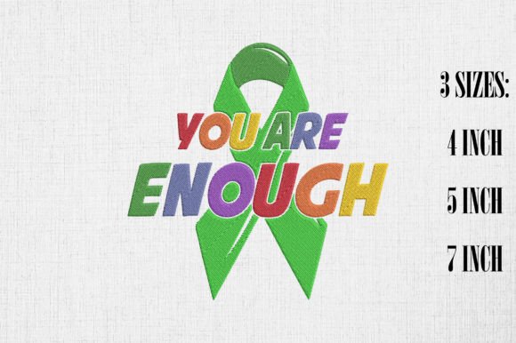 A Real-World Review of 'You Are Enough' Embroidery