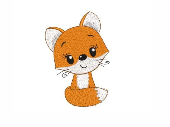 Cute Baby Fox: A Professional Design Review for Business Merchandise