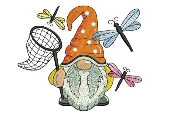Dragonfly Gnome: An Embroidery Designer’s Review for Business Use
