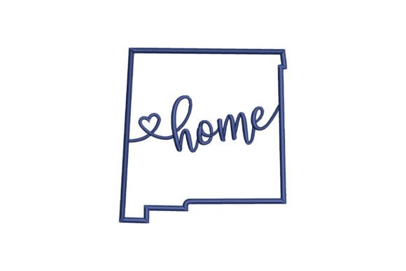Reviewing the New Mexico Home State Embroidery Design