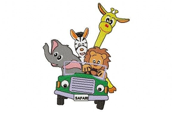 Safari Embroidery Design: A Craft Fair Seller's Review