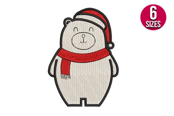 Santa Bear: A Festive Embroidery Design Review